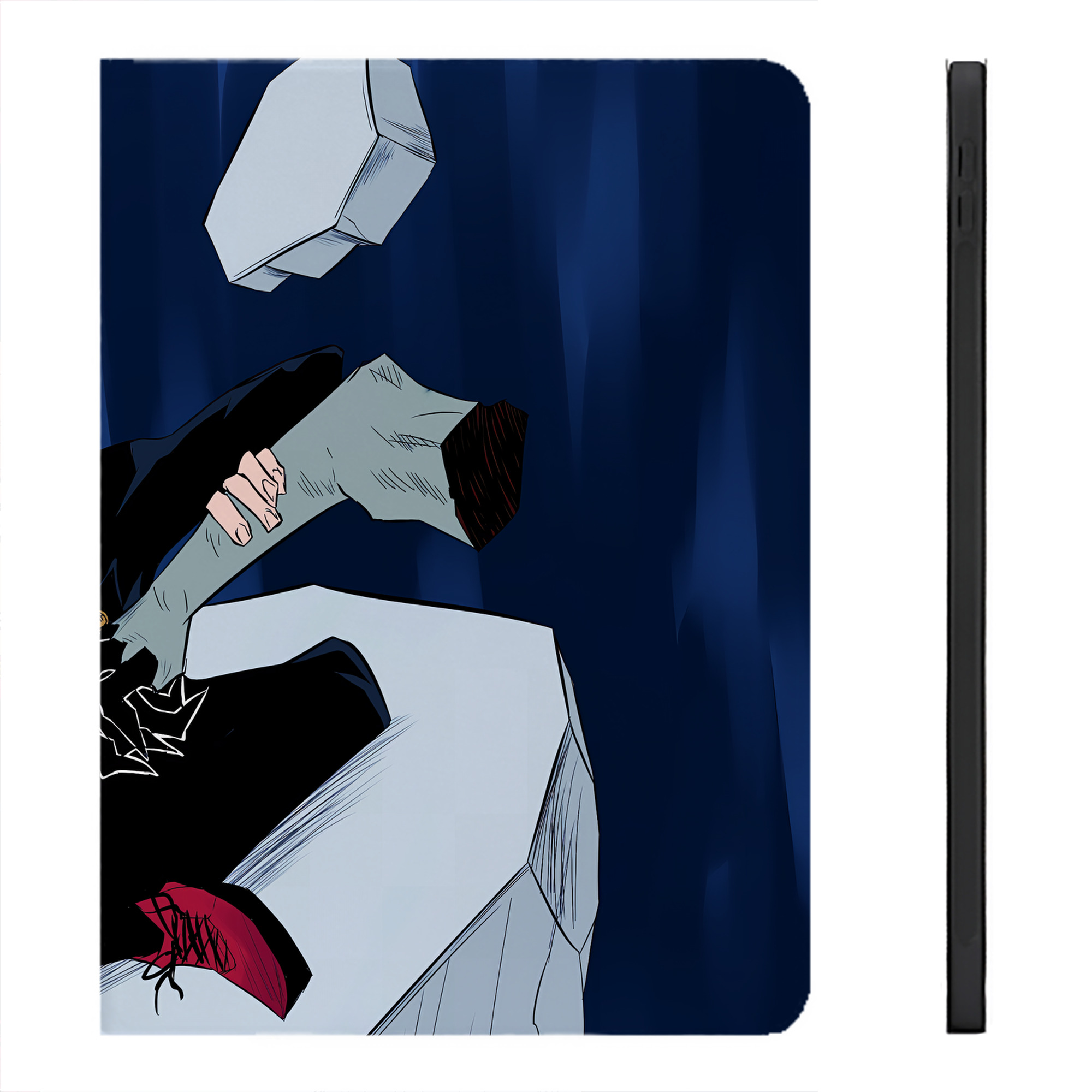 （画像用） 呪術廻戦 Jujutsu Kaisen IPadケース ペンホルダー付き ブックスタイルデザイン